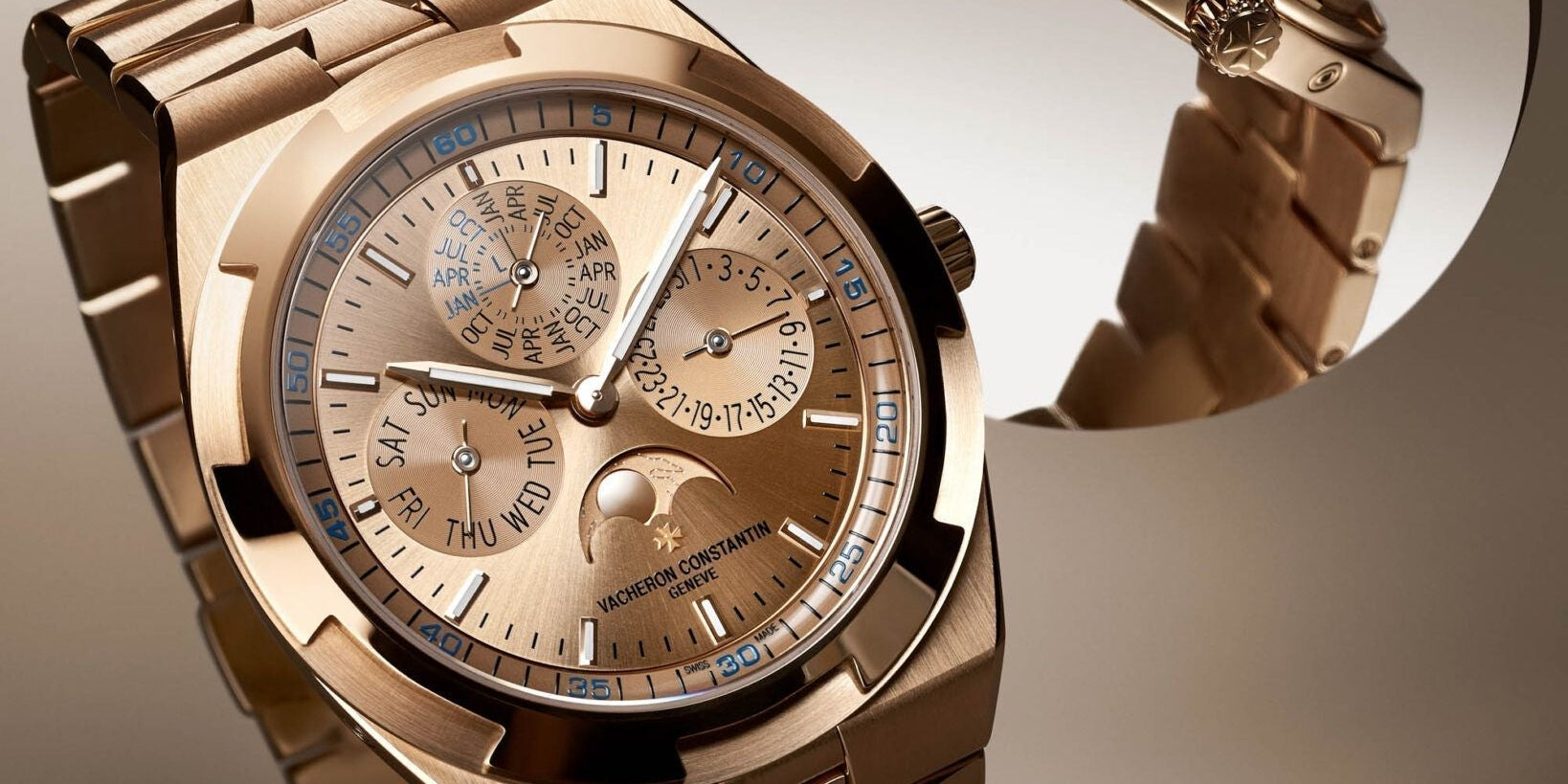 Vacheron Constantin Overseas Perpetual Calendar Ultra-Thin iN Pink Gold