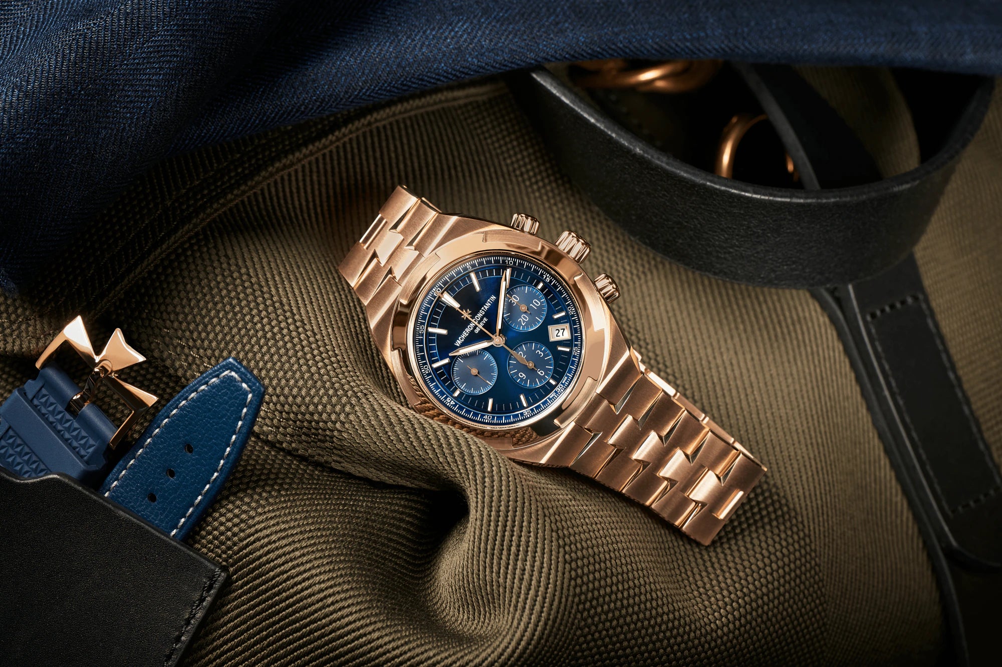 Vacheron Constantin Overseas Chronograph iN Blue