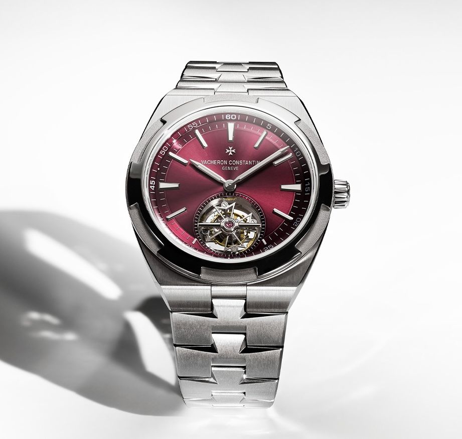 Vacheron Constantin Overseas Tourbillon Burgundy Dial