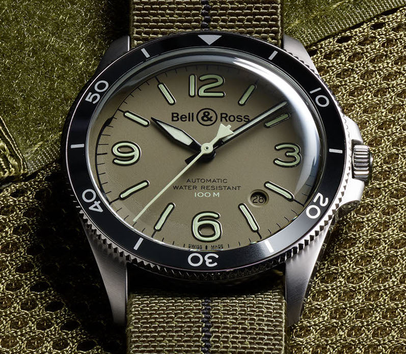 Bell & Ross BR V2-92 Military Green