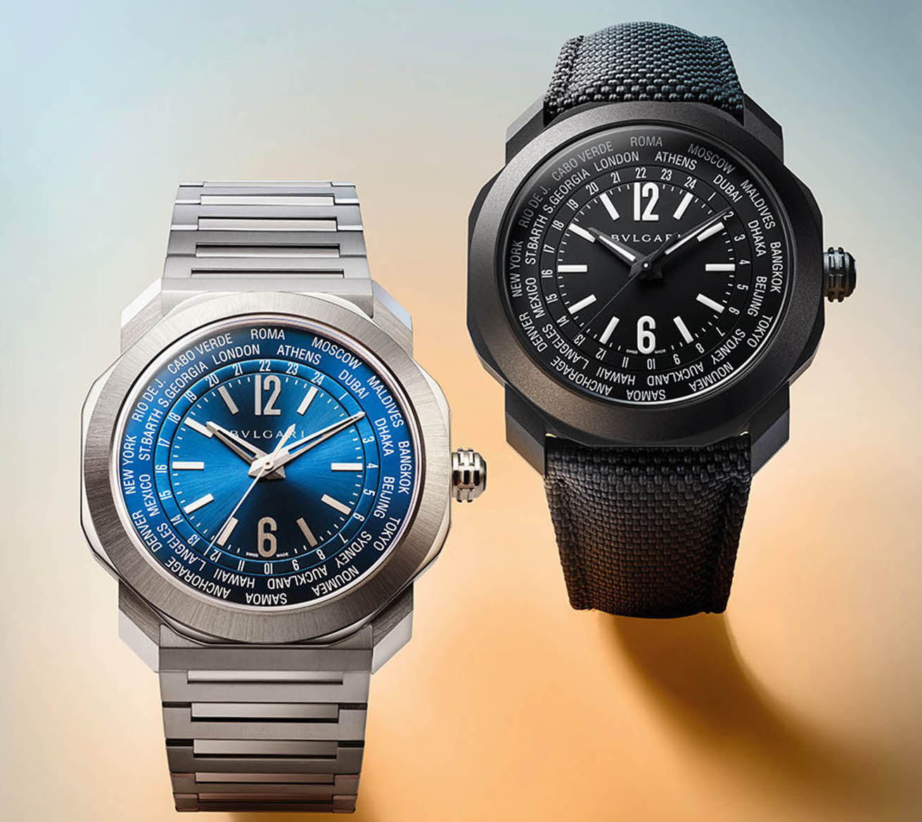 Bvlgari Octo Roma Worldtimer