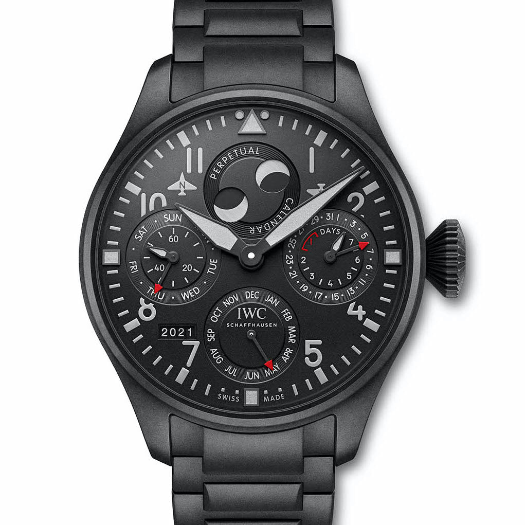 IWC Big Pilot’s Watch Perpetual Calendar Top Gun Edition Ceratanium