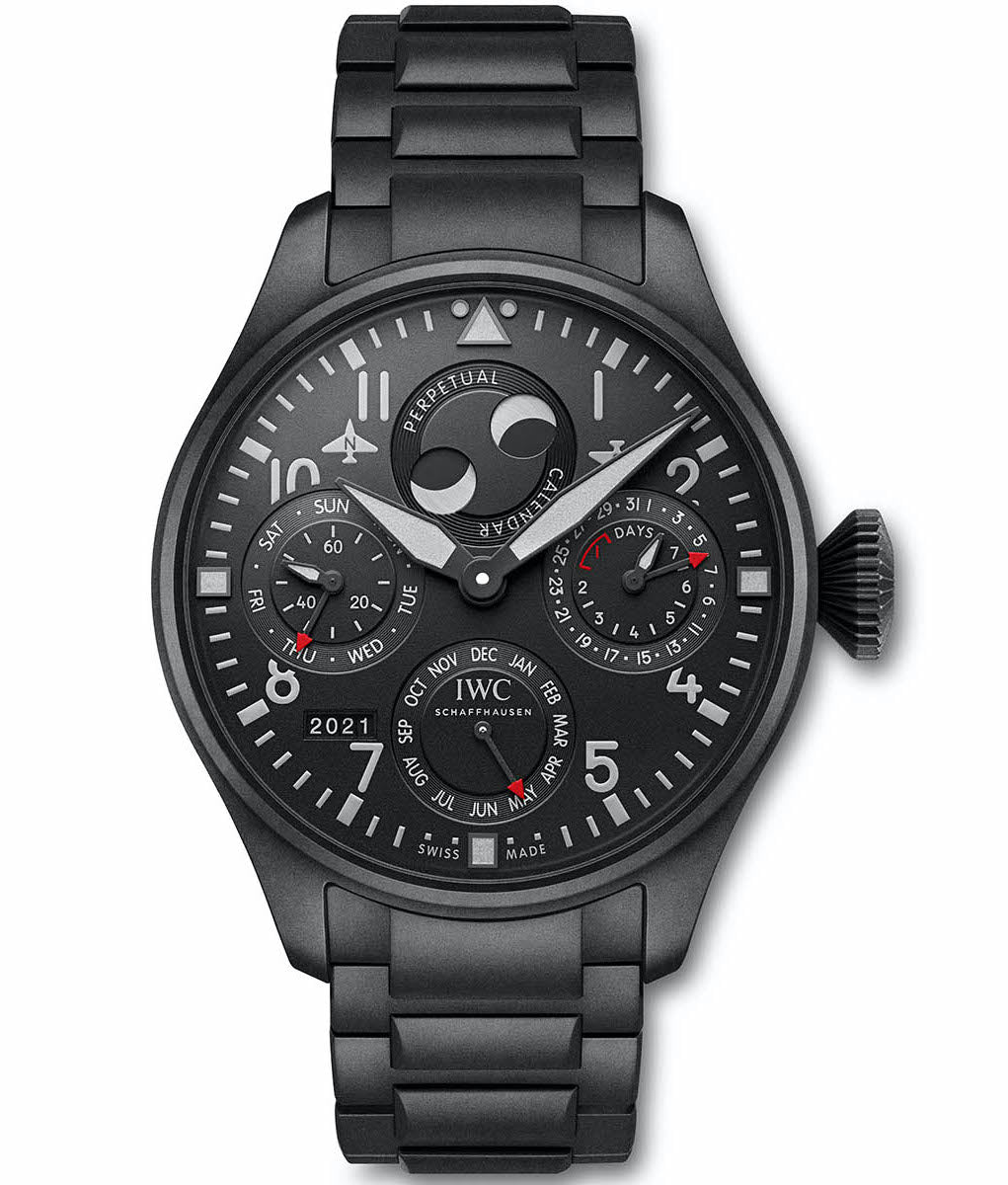IWC Big Pilot’s Watch Perpetual Calendar Top Gun Edition Ceratanium