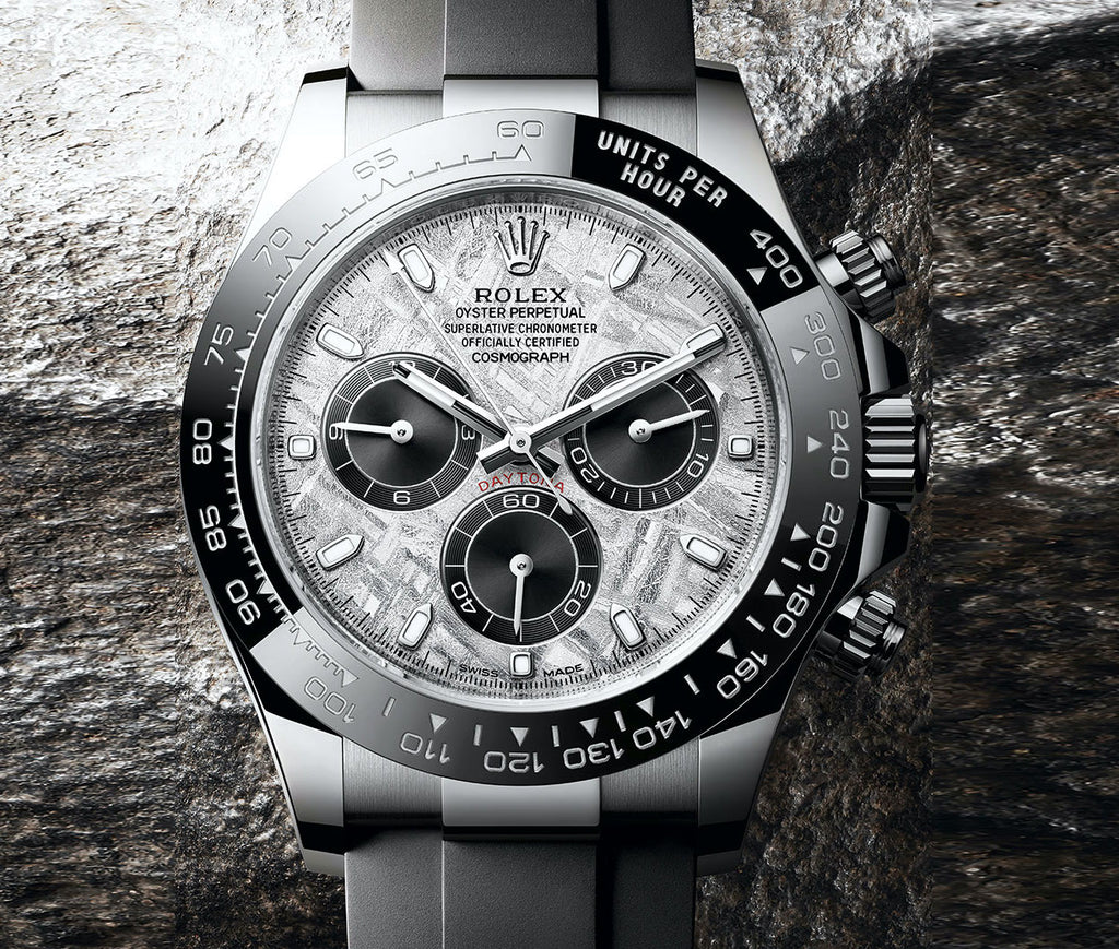 White gold meteorite daytona Clearance