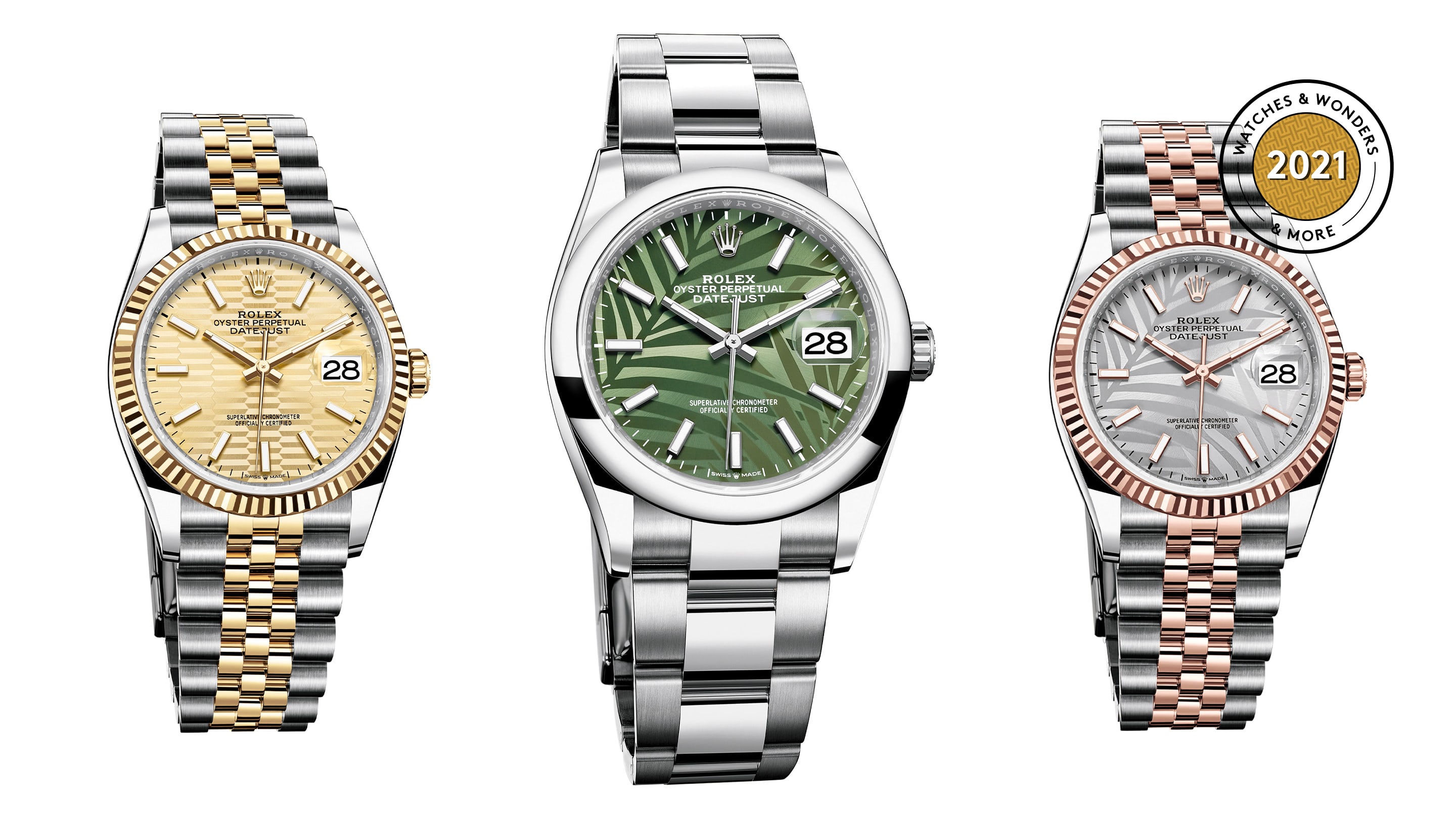 Rolex Datejust 36 with Tropical Palm & Fluted Dials