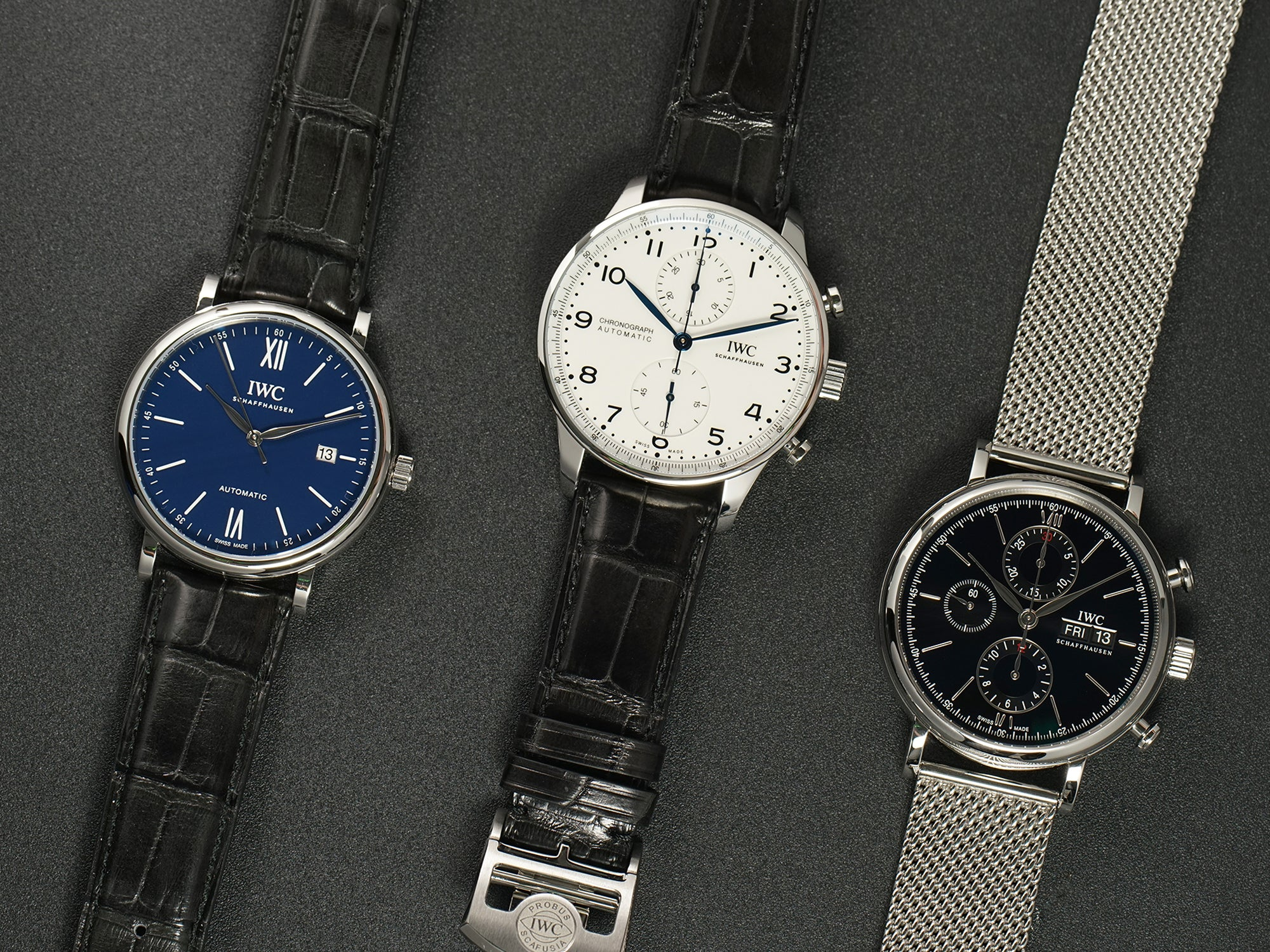 Assortment of IWC watches