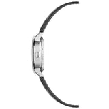 40mm PanoMaticLunar Steel Silver Dial On Black Strap