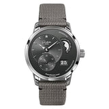 40mm PanoMaticLunar Grey Dial On Grey Synthetic Strap