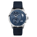 40mm PanoMaticLunar Blue Dial On Blue Synthetic Strap