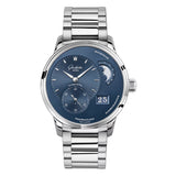 40mm PanoMaticLunar Blue Dial On Steel Bracelet