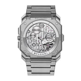 42mm Finissimo Gray Dial Chrono GMT Titanium