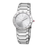 33mm Stainless Steel Silver Sunray Dial