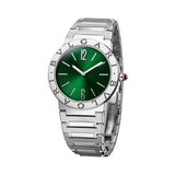 33mm Stainless Steel Green Dial