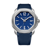 41mm Roma Stainless Steel Blue Dial