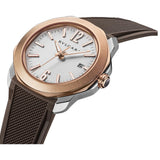 41mm Roma Grey Dial 18k RG & Stainless Steel