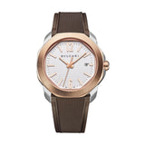 41mm Roma Grey Dial 18k RG & Stainless Steel