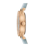26mm 18k Rose Gold Icy Blue Marble Dial