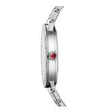 33mm Stainless Steel White MOP Diamond Dial