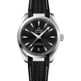 38mm Aqua Terra 150M Steel Black Dial