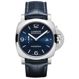 44mm Stainless Steel Blue Sun-Brushed Dial