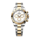 40mm 18k Yellow Gold & Steel White Dial Oyster Bracelet