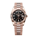 40mm 18K Everose Gold President Eisenkiesel Diamond Dial