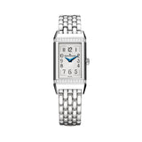 20mm Quartz Stainless Steel Reverso One Monoface Silver Dial On Bracelet