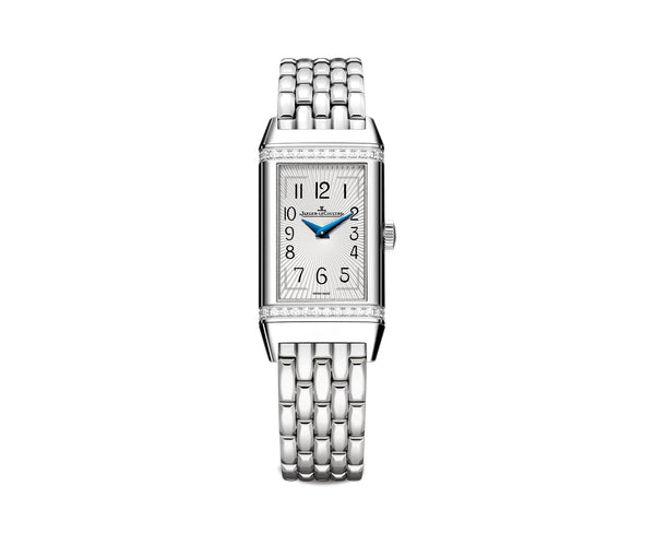 20mm Quartz Stainless Steel Reverso One Monoface Silver Dial On Bracelet