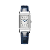 20mm Quartz Stainless Steel Reverso One Monoface Silver On Strap