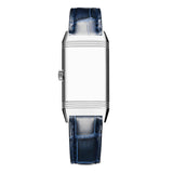 20mm Quartz Stainless Steel Reverso One Monoface Silver On Strap