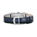 20mm Quartz Stainless Steel Reverso One Monoface Silver On Strap