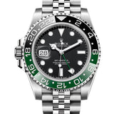 40mm Lefty Sprite Black & Green Ceramic Bezel Jubilee Bracelet