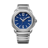 41mm Roma Stainless Steel Blue Dial
