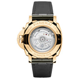 42mm Due 18k Yellow Gold Green Sun-Brushed Dial