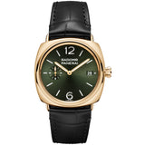 40mm 18k Yellow Gold Quaranta Green Sun-Brushed Dial