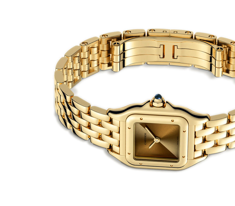 22mm Gradient Gold Dial 18k Yellow Gold Bracelet