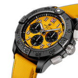 44mm B01 Night Mission Ceramic Chronograph Yellow Dial