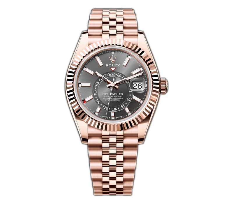 42mm Slate Dial 18k Rose Gold Jubilee