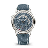 40mm 18k White Gold Case World Time