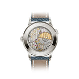40mm 18k White Gold Case World Time