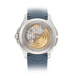 41mm Travel Time 18k White Gold Blue-Grey Dial