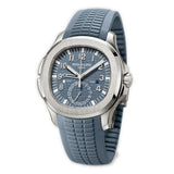 41mm Travel Time 18k White Gold Blue-Grey Dial