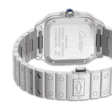 35mm Medium Blue Roman Dial Stainless Steel Bracelet