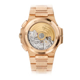 41mm Travel Time Chrono 18k Rose Gold Blue Dial