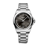 41mm Sunray Black Index Dial Stainless Steel Bracelet