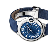 42mm Steel Blue Dial Automatic on Strap