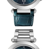 41mm Blue Sunray Dial Stainless Steel Bracelet