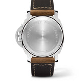 44mm 8 Days Steel Black Dial