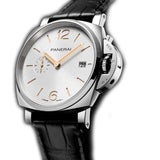 42mm Due Steel White Sandwich Dial