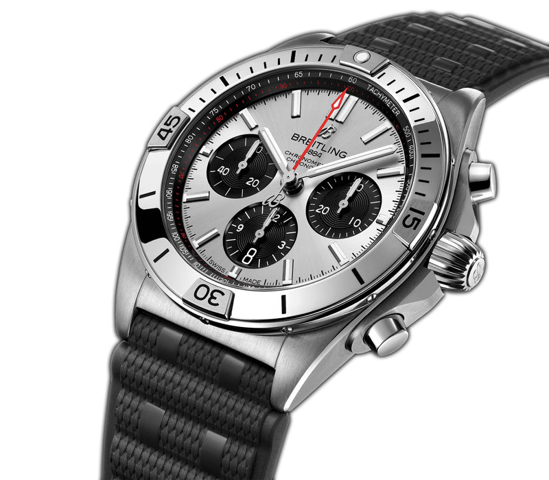 42mm Steel Silver Dial B01 Chronograph